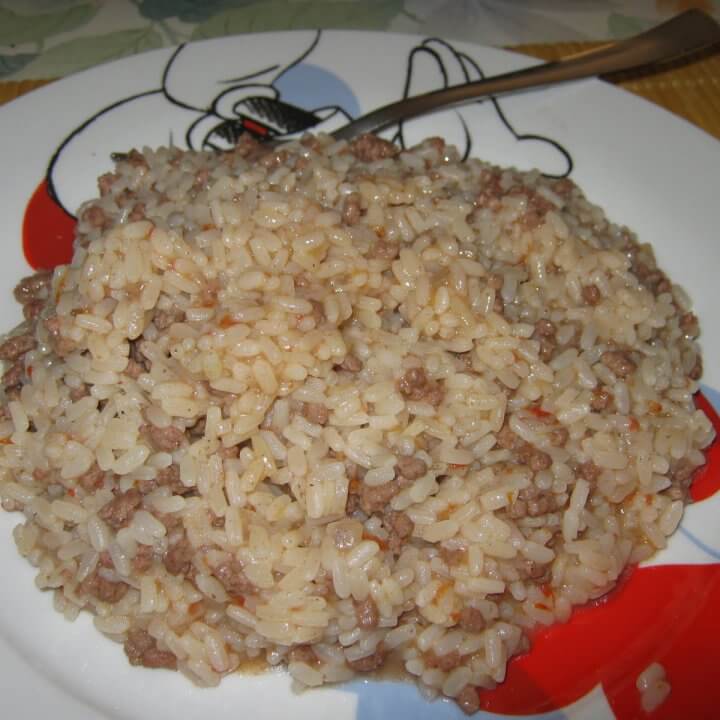 Ориз со Мелено Месо
